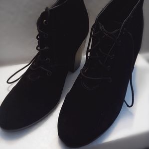 Black Suede Ankle Boots